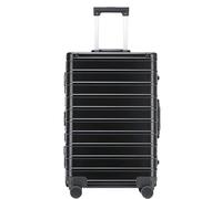 Maleta Cabina Maleta Clásica con Estructura De Aluminio con Cerradura TSA Sin Cremallera Y Ruedas Silenciosas Maletas de Viaje Cabina (Color : C, Size : 20")