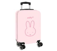 Maleta Cabina MIFFY Flores, ABS 55 cm. 4 Ruedas