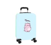 Maleta Cabina PEMBE The Pink Cat, ABS 55 cm. 4 Ruedas