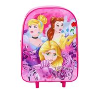 Disney Princess Maleta Infantil Con Asa Telescópica Y Ruedas Niñas Rosa 40cm