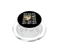 Maleta Cocodrilo Cash Run Sátira Política Dibujos Animados Arte PopSockets PopGrip para MagSafe
