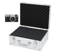 Maleta De Aleación De Aluminio - Maletín Organizador De Herramientas Con Asa | Caja De Herramientas Rígida Para Maletín De Metal | Caja De Herramientas Portátil | Pecho Incorporado Del Organizador Del