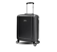 Maleta de Cabina, Tela Cabina Trolley Duradero, ABS Ecológico 70% Reciclado, 4 Ruedas Dobles Silenciosas, Cerradura TSA, Expandible, Ligera, Adecuada para Aerolíneas, Kappa-Grace (Gris, 20")