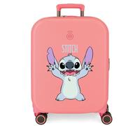 Joumma Disney Playful Maleta de Cabina Rosa 40x55x20 cms Rígido 2,74 kgs Cierre TSA Integrado ABS 2,74 kgs 37L Extensible Equipaje de Mano