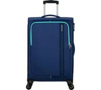 Maleta de Cabina American Tourister Sea Seeker Spinner 68cm/ 68x43x25cm/ 4 Ruedas/ Marino Combate