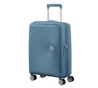Samsonite AMERICAN TOURISTER Maletas SOUNDBOX, equipaje de mano, expandible azul Pequeño (≤ 56 cm)