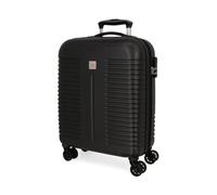 Maleta de Cabina Ampliable ROLL ROAD India Negro (40x55x20+5cm - 37L)