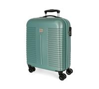Maleta de Cabina Ampliable ROLL ROAD India Verde (40x55x20+5cm - 37L)