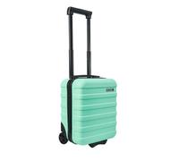 Maleta de Cabina de Mano de 40x30x20cm Apta para Wizz Air, Vueling, Easyjet, 2 Ruedas, Ligera (Verde Menta)