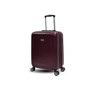 Maleta de Cabina Expandible - Trolley Rígido ABS, 4 Ruedas Dobles 360°, Cerradura de 3 Dígitos, Ligera y Resistente, Equipaje de Mano Aprobado - Color Burgundy - Unik