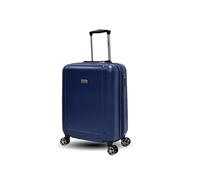 Maleta de Cabina Expandible - Trolley Rígido ABS, 4 Ruedas Dobles 360°, Cerradura de 3 Dígitos, Ligera y Resistente, Equipaje de Mano Aprobado - Color Azul - Unik