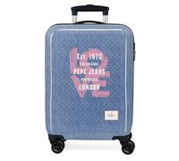 Maleta de cabina Pepe Jeans Noni denim rígida 55 cm