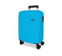Maleta de Cabina ROLL ROAD Flex Azul Turquesa (38x55x20cm - 35L)