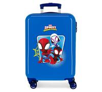 Maleta de cabina spidey Team Up rígida 55 cm azul