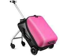 Maleta de mano creativa para niños, bebés, sentarse en patinete, hombres y mujeres, bolsa de viaje