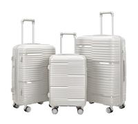 Maleta de mano Equipaje Equipaje de mano 3s Equipaje giratorio expandible rígido con cerradura Maleta de 20/24/28 pulgadas Maletas de mano Equipaje de mano (H 20 pulgadas + 24 pulgadas + 28 pulgadas)