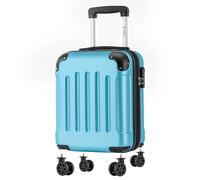 Maleta de mano YONSLY de 16 pulgadas con 4 ruedas 360 ° Maleta con ruedas giratorias, candado de combinación, ruedas extraíbles, bolsa de malla, cremallera doble resistente, asa de goma suave, Rose Go