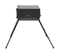 Maleta de maquillaje profesional de 3 niveles maletín de maquillaje con espejo, 8 bombillas LED, ajustable contención, 4 ruedas, maletín de almacenamiento de maquillaje adecuado para maquilladores