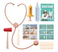 Maleta De Médico De Los Niños, Doctor Juego De Rol Para Niños, Hospital Estetoscopio Accesorios Para Cuna Guardería