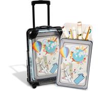Maleta De Viaje En Miniatura- Regalo De Dinero, Caja De Vacaciones,con Ruedas Y Asa, Valise, Hucha, Ideas Dar Dinero Boda, como Soporte para TeléFono MóVil