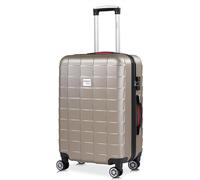Maleta de viaje Exopack champán L 80L rígida ruedas trolley