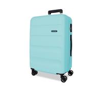 Roll Road Flex Maleta Grande Azul 51x75x28 cms Rígida ABS Cierre de combinación Lateral 97L 3,96 kgs 4 Ruedas Dobles