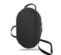 Maleta de Viaje Negra con Correa para Hombro para Meta Quest 3 - Estuche Espuma Moldeada Resistente Golpes, Compartimento Accesorios VR