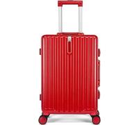 Maleta de viaje para cabina, ligera y resistente, ligera, de ABS, de mano, 4 ruedas giratorias, lado duro, duradero, a, 56 cm
