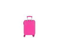 Maleta disney abs 55cm 4w minnie wild flower fuchsia rosa Talla única