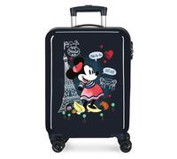 Maleta Disney Carretilla Unisex Poliéster Azul