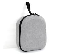 Maleta EVA Gris Compacta 450g para Meta Quest 3 - Estuche Impermeable 23.9x20.7x11.2cm Compatible Correa Original, Cremalleras PU
