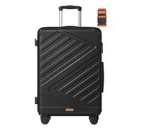 Maleta Expandible con Cerradura TSA y 4 Ruedas Dobles para Viajes ABS