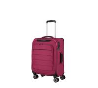 Maleta giratoria Travelite Skaii de nailon con 4 ruedas rojo