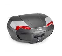 Maleta GIVI E46N2 46L Negro Riviera Monolock Placa Universal Moto Scooter