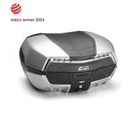 Maleta GIVI V58NT Maxia 5 Tech Monokey Catadiottri Transparente Funda Plata