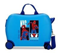 MALETA INF.ABS 4R.(2 MULTI.) 50CM. SPIDERMAN GREAT POWER AZU