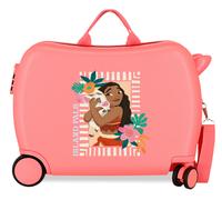 MALETA INF.ABS 4R.(2 MULTI.) 50CM. VAIANA ISLAND PALS CORAL