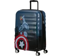 Maleta infantil American Tourister Wavebreaker azul con estampado