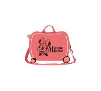 Disney Minnie in Love Maleta Infantil Rosa 50x38x20 cms Rígida ABS Cierre de combinación Lateral 34L 1,8 kgs 4 Ruedas Equipaje Mano
