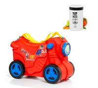 Maleta infantil Molto Smiler Moto maleta Roja + Termo para comida