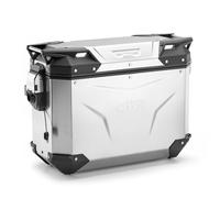 Maleta Lateral Givi Trekker Outback Aluminio 37L OBKEV37AL - Izquierda