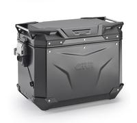 Maleta Lateral Izquierda, Givi OBKEV44BL, Trekker Outback Evo En Aluminio Negro