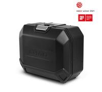 SHAD D0TR36100LB Maleta Lateral Izquierda TR36L Terra Black Edition, Aluminio