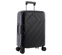 Maleta Maletas con Ruedas, Almacenamiento de Gran Capacidad, Equipaje de Seguridad, Cerradura de combinación TSA, Equipaje de Mano, Maleta Ligera Durable(Noir,20 Inc)