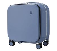 Maleta Maletas de Equipaje de Mano for Viajes de Negocios, Maletas portátiles con Palanca Ajustable y Ruedas Durable(BLU,20inch)