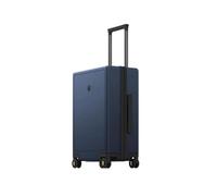 Maleta Maletas expandibles, Equipaje portátil, Maletas divisorias multifuncionales con Ruedas, Equipaje de Viaje de Negocios Durable(BLU,20inch)