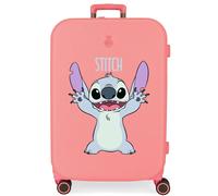 Joumma Disney Playful Maleta Mediana Rosa 48x70x28 cms Rígido 4,32 kgs Cierre TSA Integrado ABS 4,32 kgs 79L