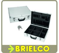 MALETA PARA HERRAMIENTAS ALUMINIO 456X330X152 CON CIERRE DE SEGURIDAD BD125