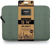Maleta para Portátil PORT DESIGNS Milano II Eco (14'' - Sage Green)