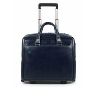 Maleta Piquadro Carretilla Unisex Leather Azul